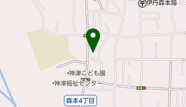 梅谷内科クリニックの地図画像