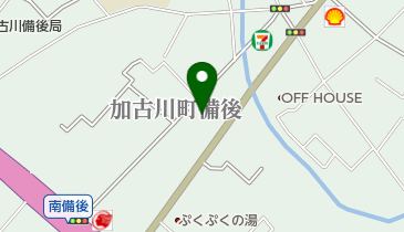 横山整形外科の地図画像