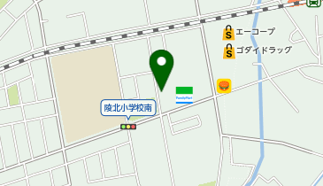 大西医院の地図画像