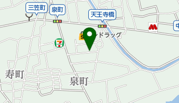 大西医院の地図画像