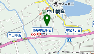 横山眼科の地図画像