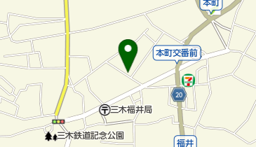 岸本医院の地図画像