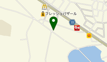 中西医院の地図画像