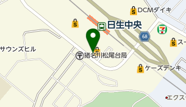 井之上眼科の地図画像