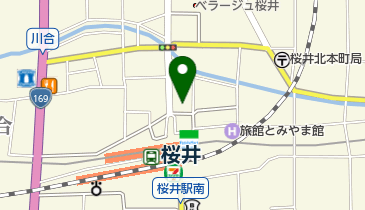 大手内科医院の地図画像