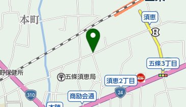 山田医院の地図画像