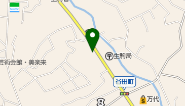 田中泌尿器科医院 生駒診療所の地図画像