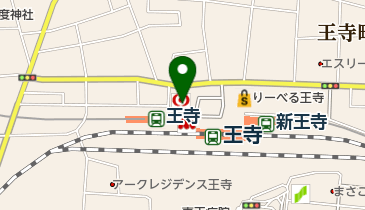 横尾皮膚科医院の地図画像