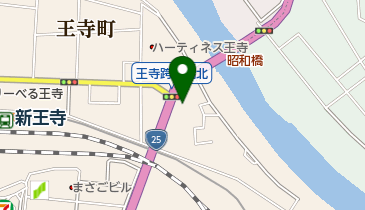 王寺胃腸内科の地図画像