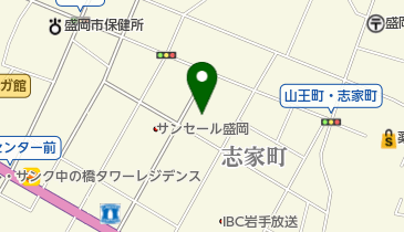 川村内科医院の地図画像