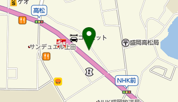 佐々木皮膚科の地図画像