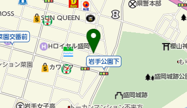 菜園循環器内科医院の地図画像