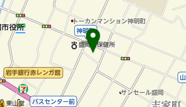 加茂谷心療内科の地図画像