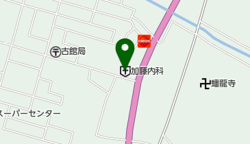 加藤胃腸科内科医院の地図画像