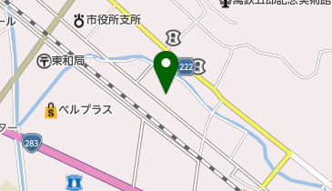 織笠内科医院の地図画像