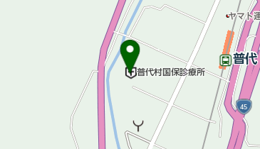 普代村国民健康保険診療所の地図画像