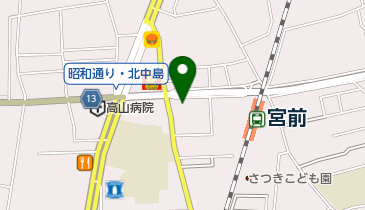 きたクリニック(透析専門)の地図画像