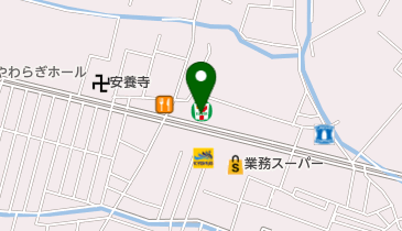 夏見整形外科の地図画像