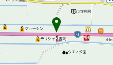 おおち眼科の地図画像