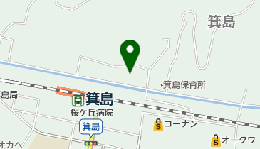 楠本内科医院の地図画像