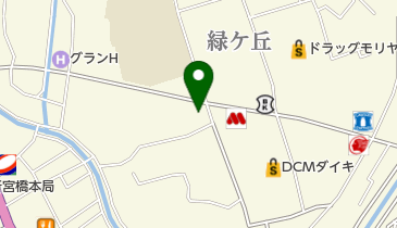 笹屋内科外科の地図画像