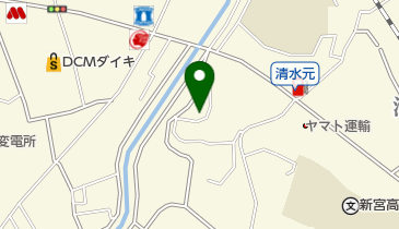 坂下小児科の地図画像