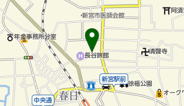 米良外科整形外科クリニックの地図画像