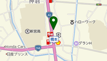 味八木胃腸科外科の地図画像