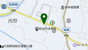 宇野内科の地図画像