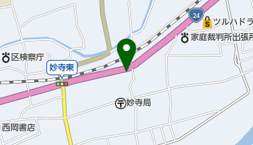 阪中外科の地図画像