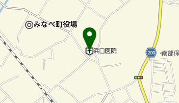 浜口医院の地図画像