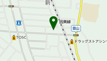 松下内科医院の地図画像