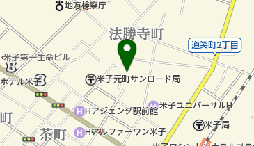 宝意内科医院の地図画像