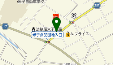 弓場医院の地図画像