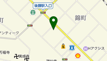細田内科医院の地図画像