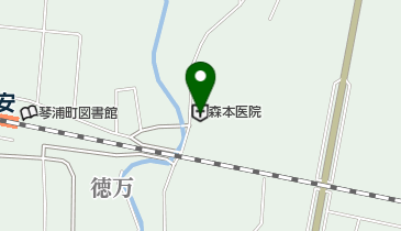 森本外科・脳神経外科医院の地図画像