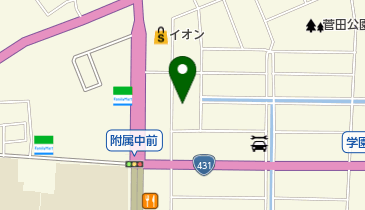 皮フ科鈴木クリニックの地図画像