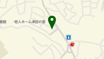 つきざわ内科医院の地図画像