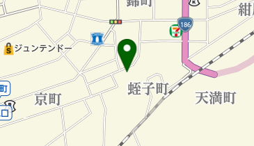 沖田内科医院の地図画像