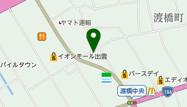 ふくやま眼科の地図画像