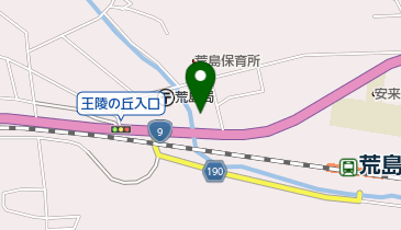 白根医院の地図画像