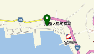 西ノ島町国民健康保険浦郷診療所の地図画像