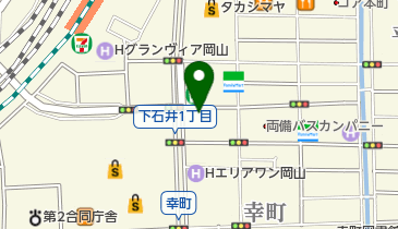 品川美容外科の地図画像