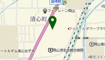 岡山済生会国体町診療所の地図画像