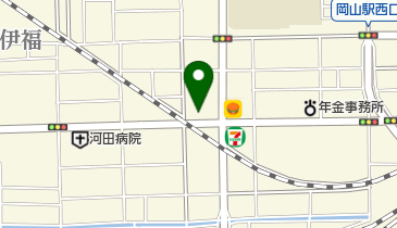 角南内科の地図画像