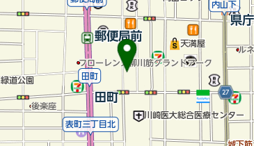 河合内科医院の地図画像