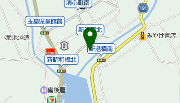 仁科内科医院の地図画像