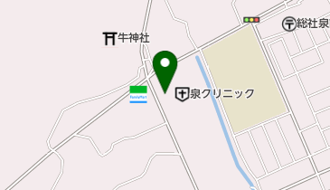 泉クリニックの地図画像