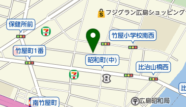 花栗医院の地図画像