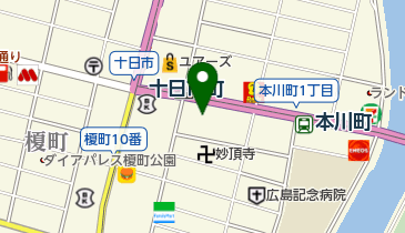 妹尾内科の地図画像